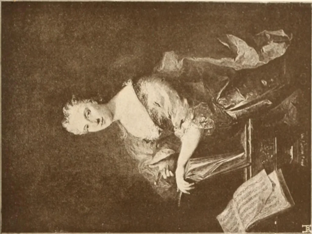An illustration from Illustrated catalogue of the sixth series of 100 paintings by old masters of the Dutch, Flemish, Italian, French, and English schools : being a portion of the Sedelmeyer Gallery which contains over 1500 original pictures by ancient and modern artists, 1900, leaf 120