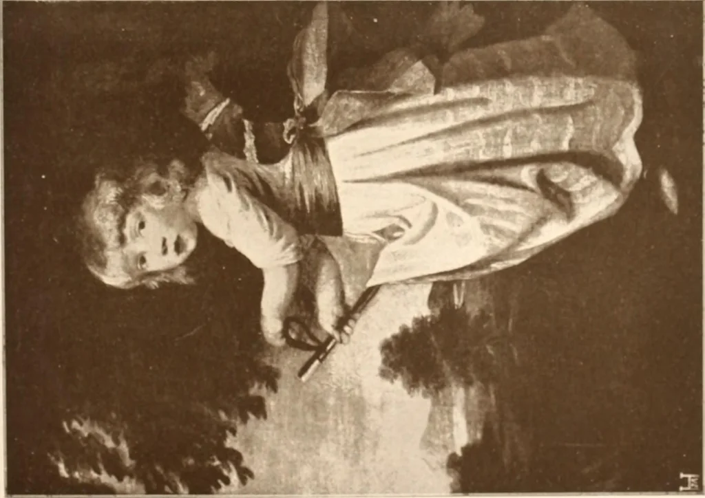 An illustration from Illustrated catalogue of the sixth series of 100 paintings by old masters of the Dutch, Flemish, Italian, French, and English schools : being a portion of the Sedelmeyer Gallery which contains over 1500 original pictures by ancient and modern artists, 1900, leaf 132