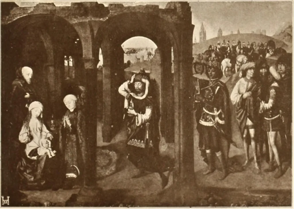 An illustration from Illustrated catalogue of the sixth series of 100 paintings by old masters of the Dutch, Flemish, Italian, French, and English schools : being a portion of the Sedelmeyer Gallery which contains over 1500 original pictures by ancient and modern artists, 1900, leaf 20