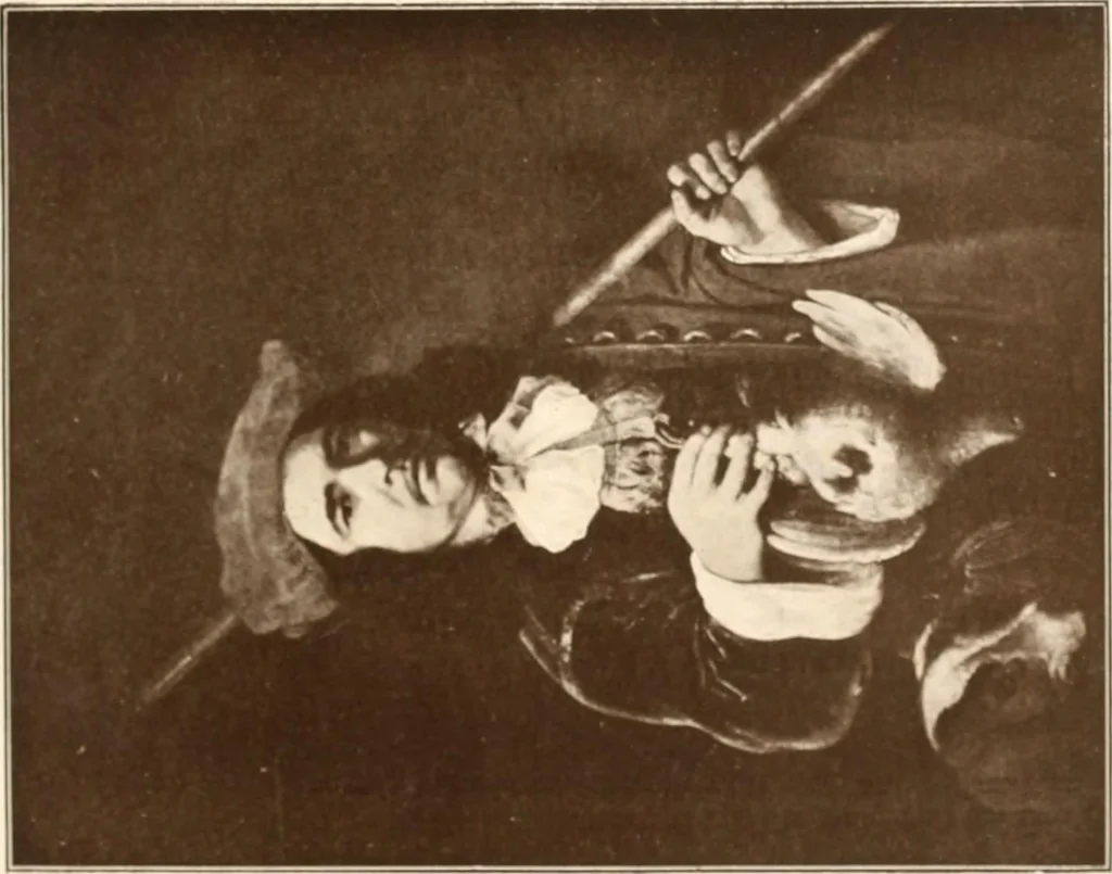 An illustration from Illustrated catalogue of the sixth series of 100 paintings by old masters of the Dutch, Flemish, Italian, French, and English schools : being a portion of the Sedelmeyer Gallery which contains over 1500 original pictures by ancient and modern artists, 1900, leaf 24