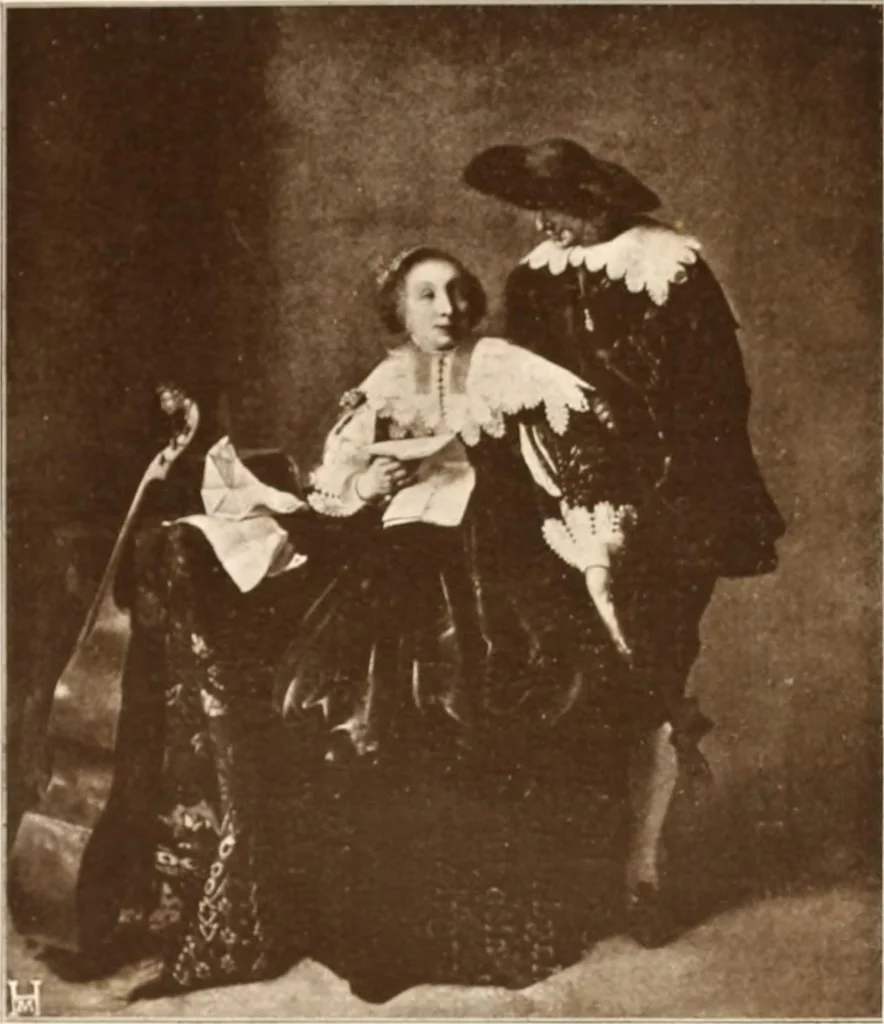 An illustration from Illustrated catalogue of the sixth series of 100 paintings by old masters of the Dutch, Flemish, Italian, French, and English schools : being a portion of the Sedelmeyer Gallery which contains over 1500 original pictures by ancient and modern artists, 1900, leaf 26