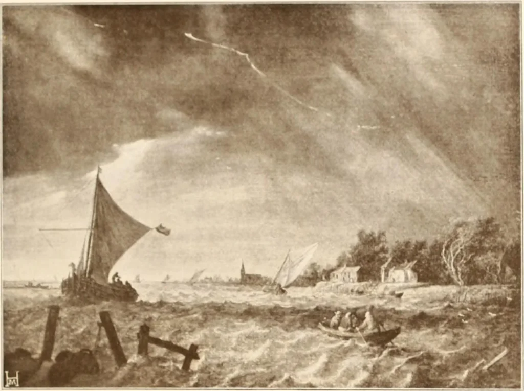 An illustration from Illustrated catalogue of the sixth series of 100 paintings by old masters of the Dutch, Flemish, Italian, French, and English schools : being a portion of the Sedelmeyer Gallery which contains over 1500 original pictures by ancient and modern artists, 1900, leaf 36