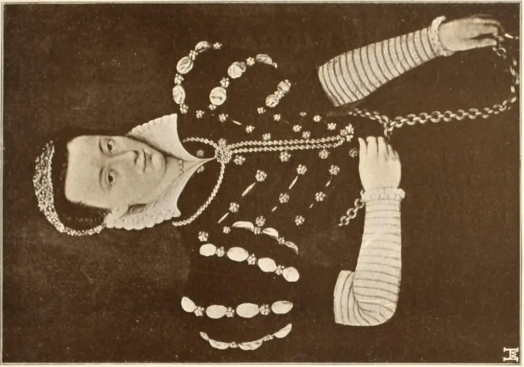 An illustration from Illustrated catalogue of the sixth series of 100 paintings by old masters of the Dutch, Flemish, Italian, French, and English schools : being a portion of the Sedelmeyer Gallery which contains over 1500 original pictures by ancient and modern artists, 1900, leaf 46