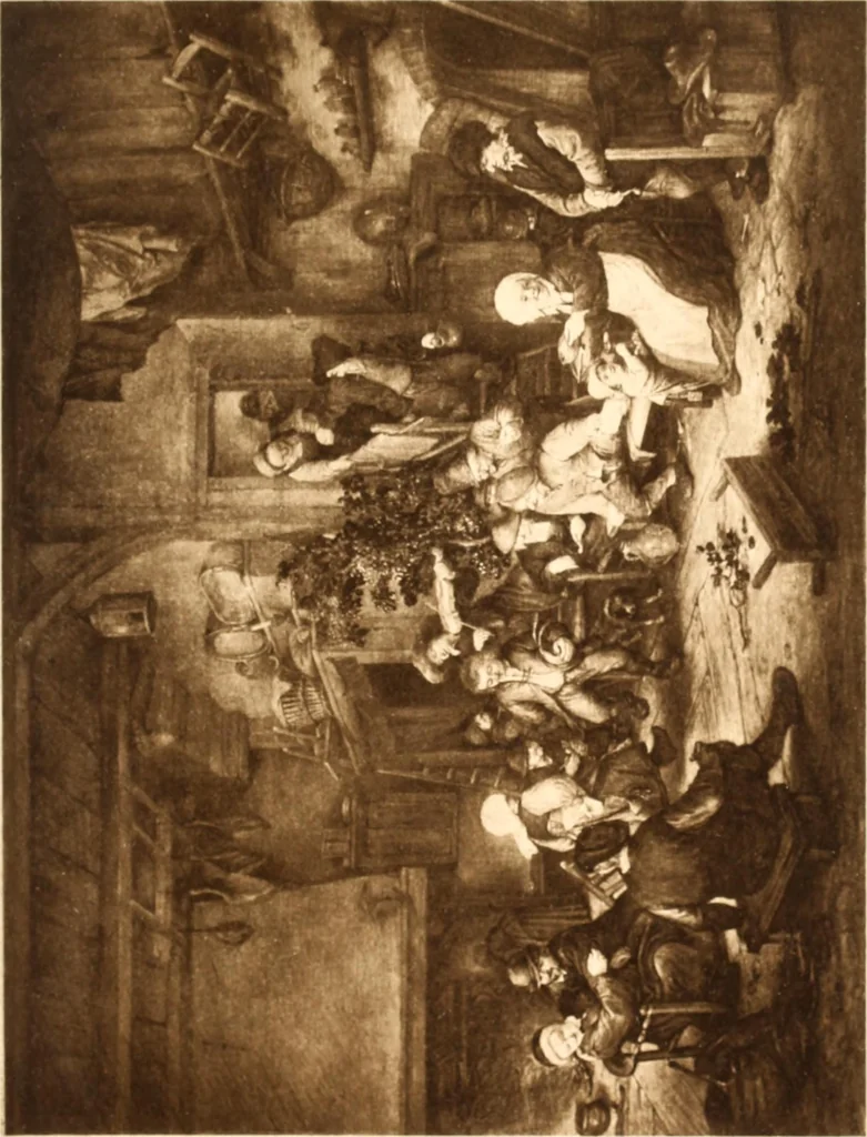 An illustration from Illustrated catalogue of the sixth series of 100 paintings by old masters of the Dutch, Flemish, Italian, French, and English schools : being a portion of the Sedelmeyer Gallery which contains over 1500 original pictures by ancient and modern artists, 1900, leaf 50