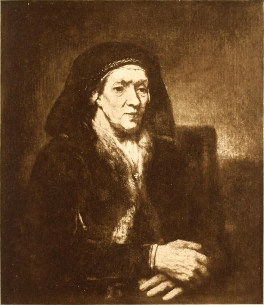An illustration from Illustrated catalogue of the sixth series of 100 paintings by old masters of the Dutch, Flemish, Italian, French, and English schools : being a portion of the Sedelmeyer Gallery which contains over 1500 original pictures by ancient and modern artists, 1900, leaf 56