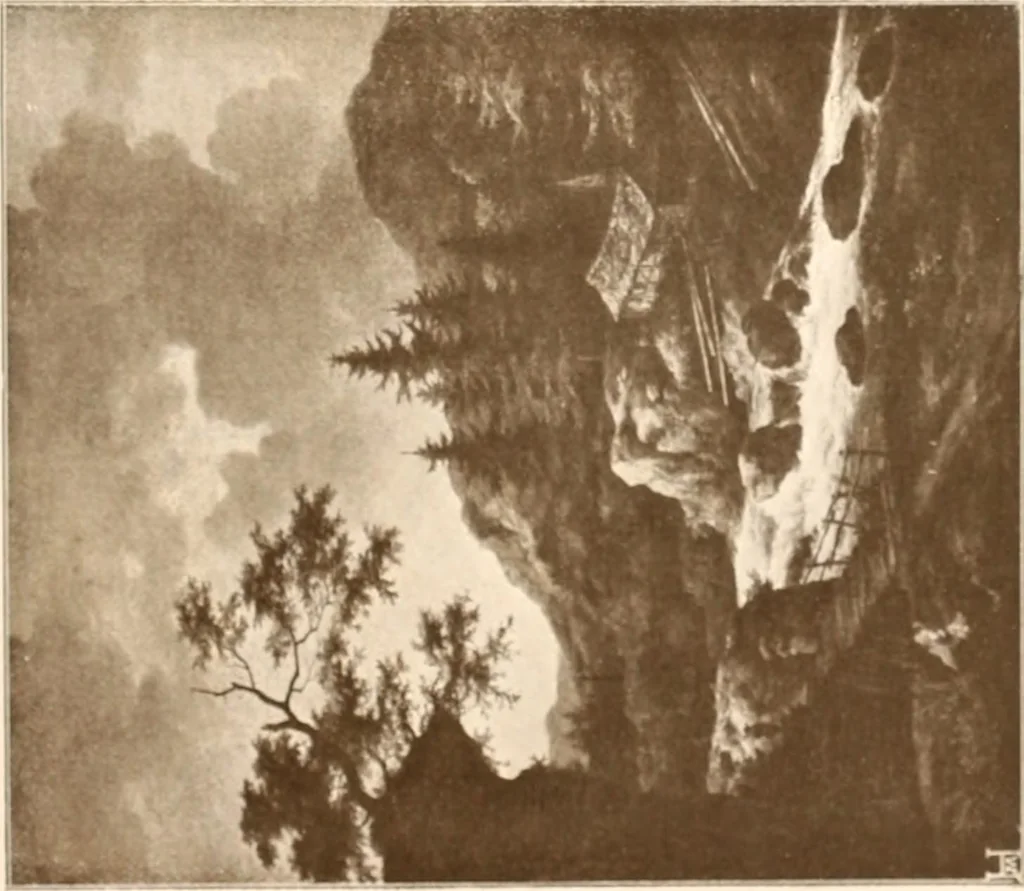 An illustration from Illustrated catalogue of the sixth series of 100 paintings by old masters of the Dutch, Flemish, Italian, French, and English schools : being a portion of the Sedelmeyer Gallery which contains over 1500 original pictures by ancient and modern artists, 1900, leaf 68
