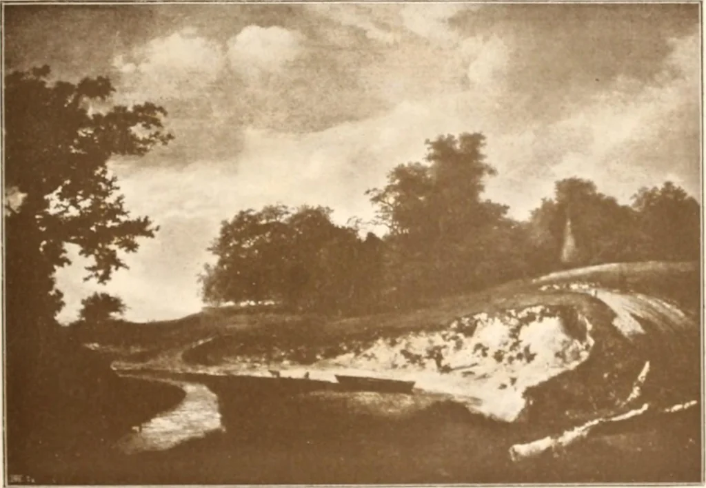 An illustration from Illustrated catalogue of the sixth series of 100 paintings by old masters of the Dutch, Flemish, Italian, French, and English schools : being a portion of the Sedelmeyer Gallery which contains over 1500 original pictures by ancient and modern artists, 1900, leaf 70