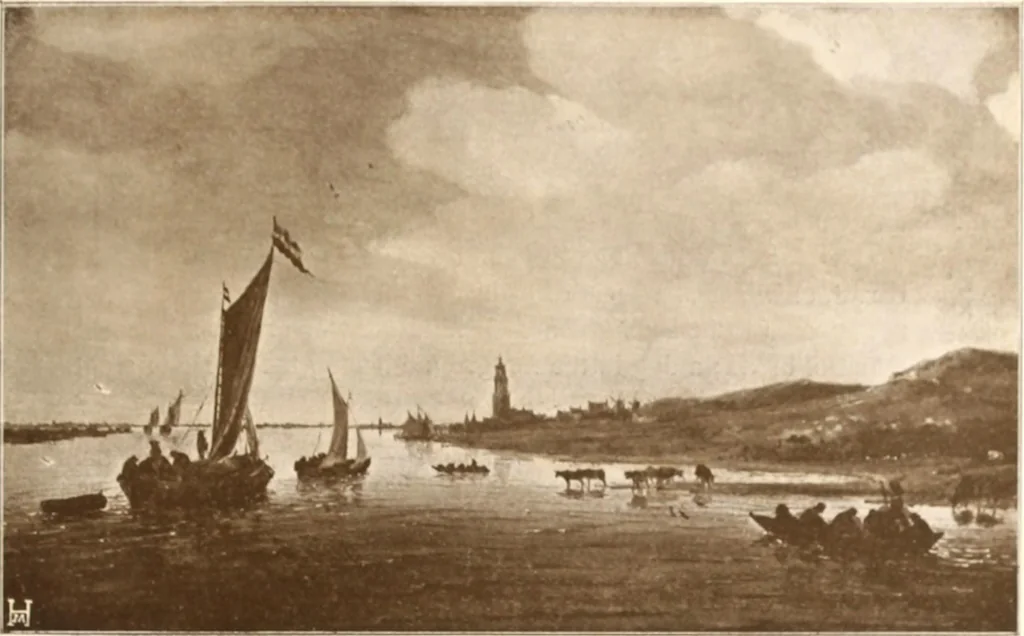 An illustration from Illustrated catalogue of the sixth series of 100 paintings by old masters of the Dutch, Flemish, Italian, French, and English schools : being a portion of the Sedelmeyer Gallery which contains over 1500 original pictures by ancient and modern artists, 1900, leaf 74