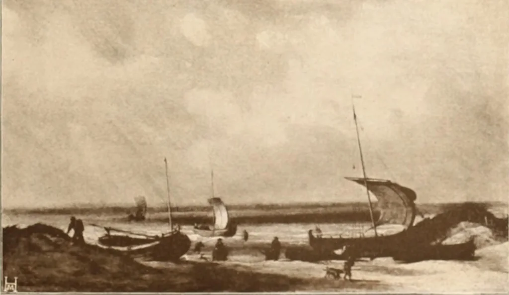 An illustration from Illustrated catalogue of the sixth series of 100 paintings by old masters of the Dutch, Flemish, Italian, French, and English schools : being a portion of the Sedelmeyer Gallery which contains over 1500 original pictures by ancient and modern artists, 1900, leaf 80