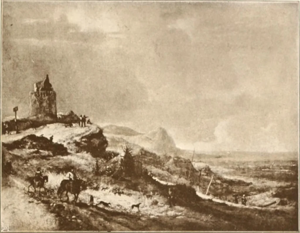 An illustration from Illustrated catalogue of the sixth series of 100 paintings by old masters of the Dutch, Flemish, Italian, French, and English schools : being a portion of the Sedelmeyer Gallery which contains over 1500 original pictures by ancient and modern artists, 1900, leaf 84