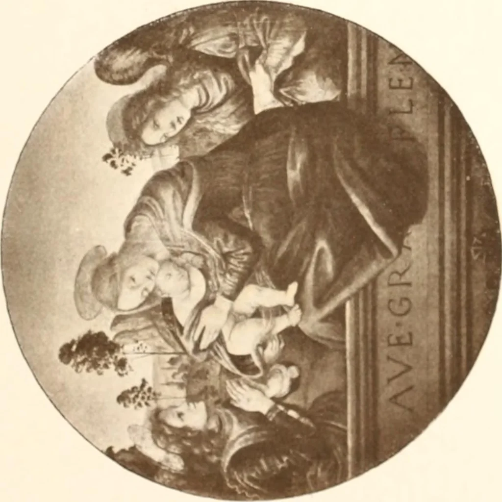 An illustration from Illustrated catalogue of the sixth series of 100 paintings by old masters of the Dutch, Flemish, Italian, French, and English schools : being a portion of the Sedelmeyer Gallery which contains over 1500 original pictures by ancient and modern artists, 1900, leaf 94