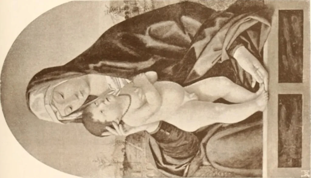 An illustration from Illustrated catalogue of the sixth series of 100 paintings by old masters of the Dutch, Flemish, Italian, French, and English schools : being a portion of the Sedelmeyer Gallery which contains over 1500 original pictures by ancient and modern artists, 1900, leaf 98