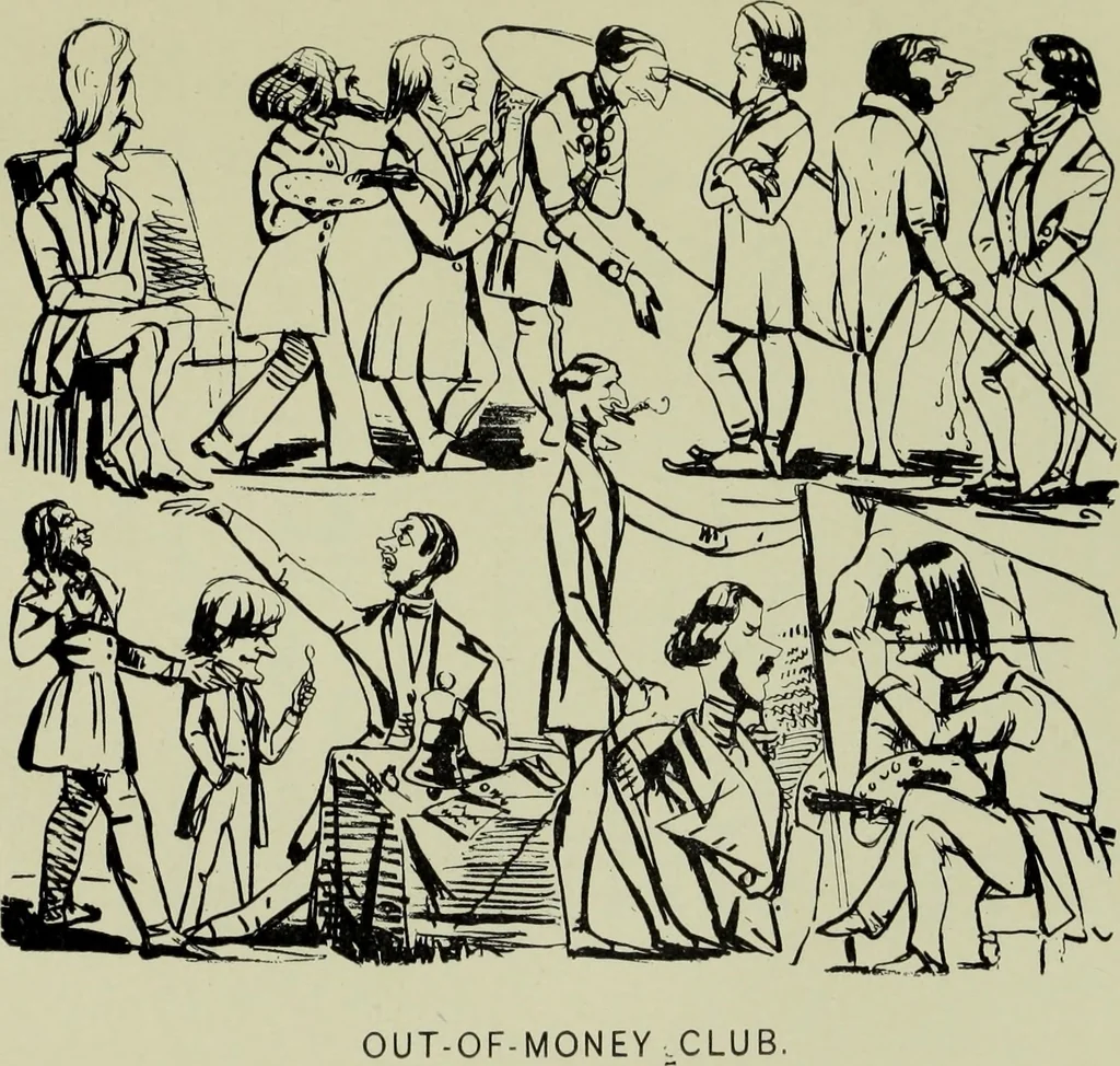An illustration from Sixty years' memories of art and artists, 1900, leaf 72