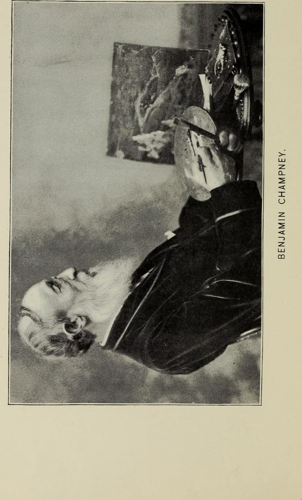 An illustration from Sixty years' memories of art and artists, 1900, leaf 9
