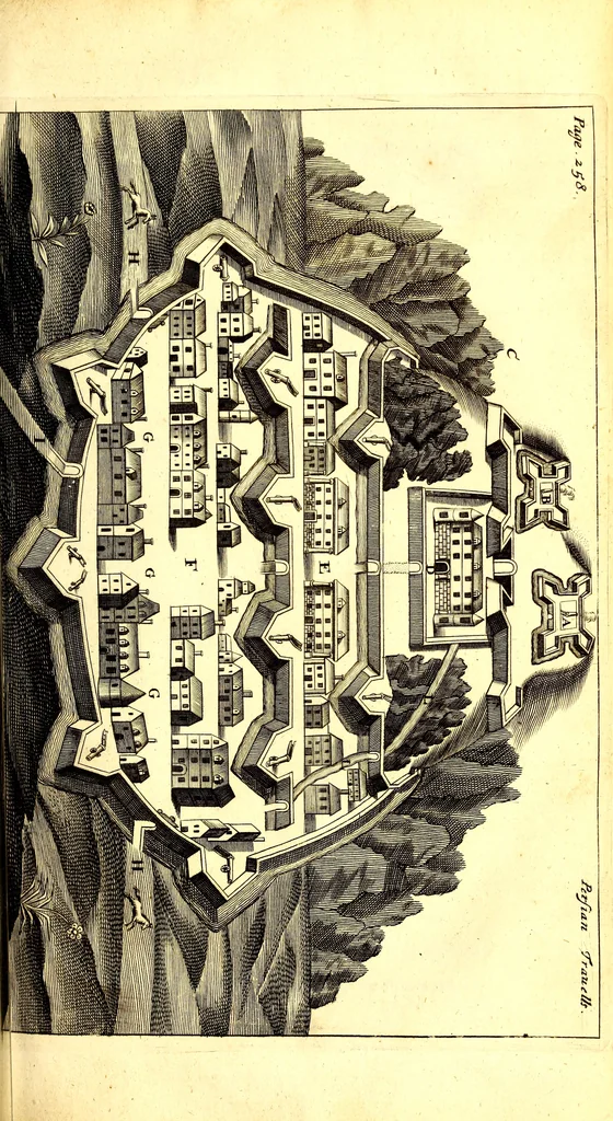An illustration from The six voyages of John Baptista Tavernier, 1678, leaf 292