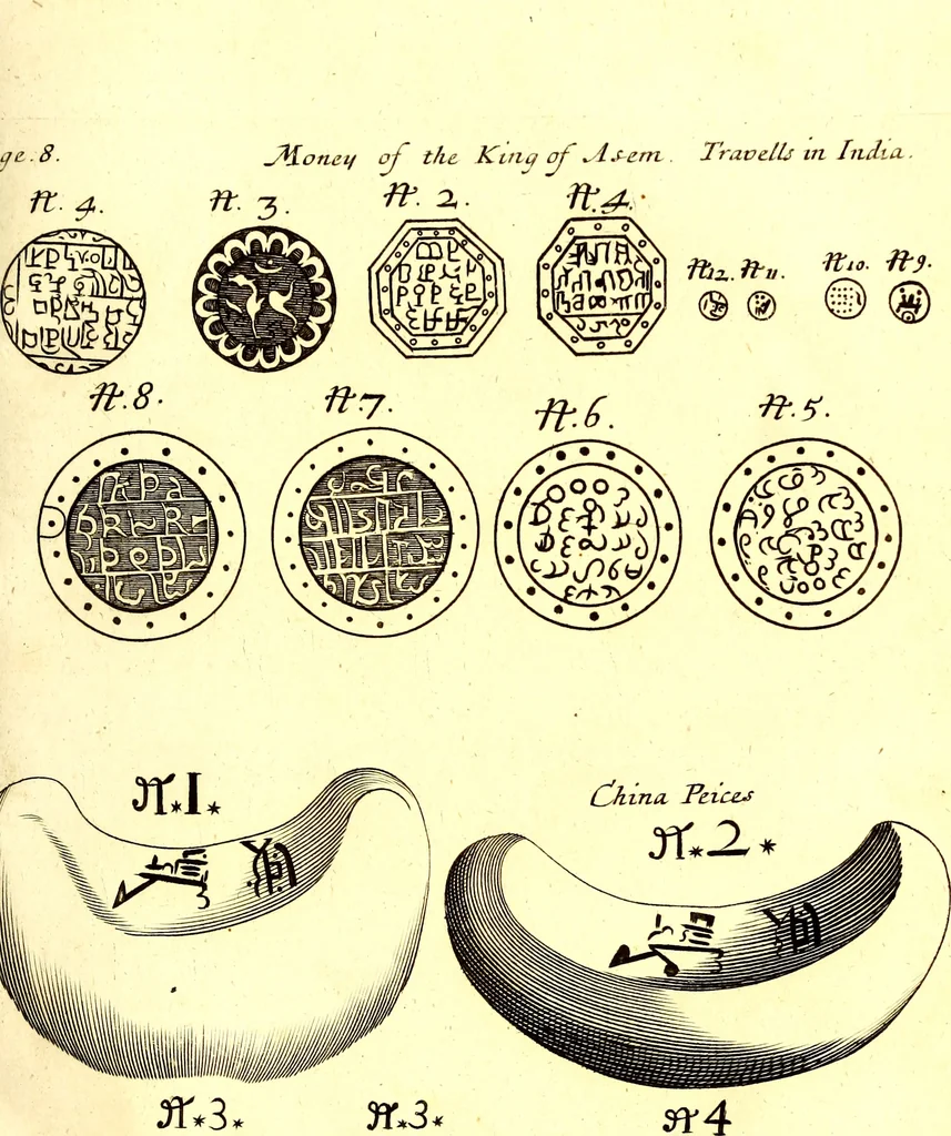 An illustration from The six voyages of John Baptista Tavernier, 1678, leaf 316