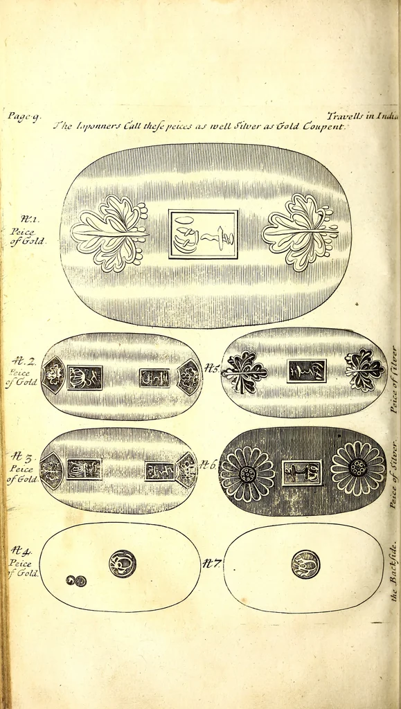 An illustration from The six voyages of John Baptista Tavernier, 1678, leaf 319