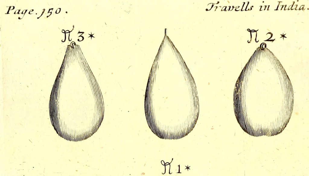 An illustration from The six voyages of John Baptista Tavernier, 1678, leaf 472