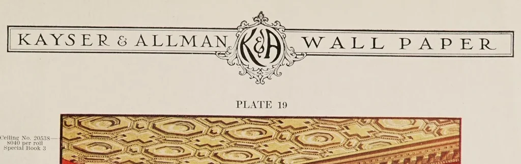 An illustration from Sketch book 1911 : with the sincere hope that our efforts herein shown will be of material assistance in the making of beautiful homes, we respectfully present this sketch book to our patrons : Kayser & Allman, Philadelphia, New York, Minneapolis, 1911, leaf 23