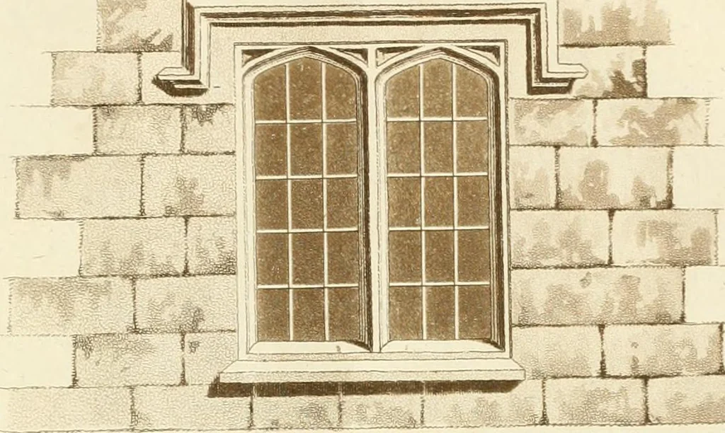 An illustration from Architectural sketches for cottages, rural dwellings, and villas, in the Grecian, Gothic, and fancy styles, with plans : suitable to persons of genteel life and moderate fortune : preceded by some observations on scenery and character proper for picturesque buildings, 1815, leaf 108