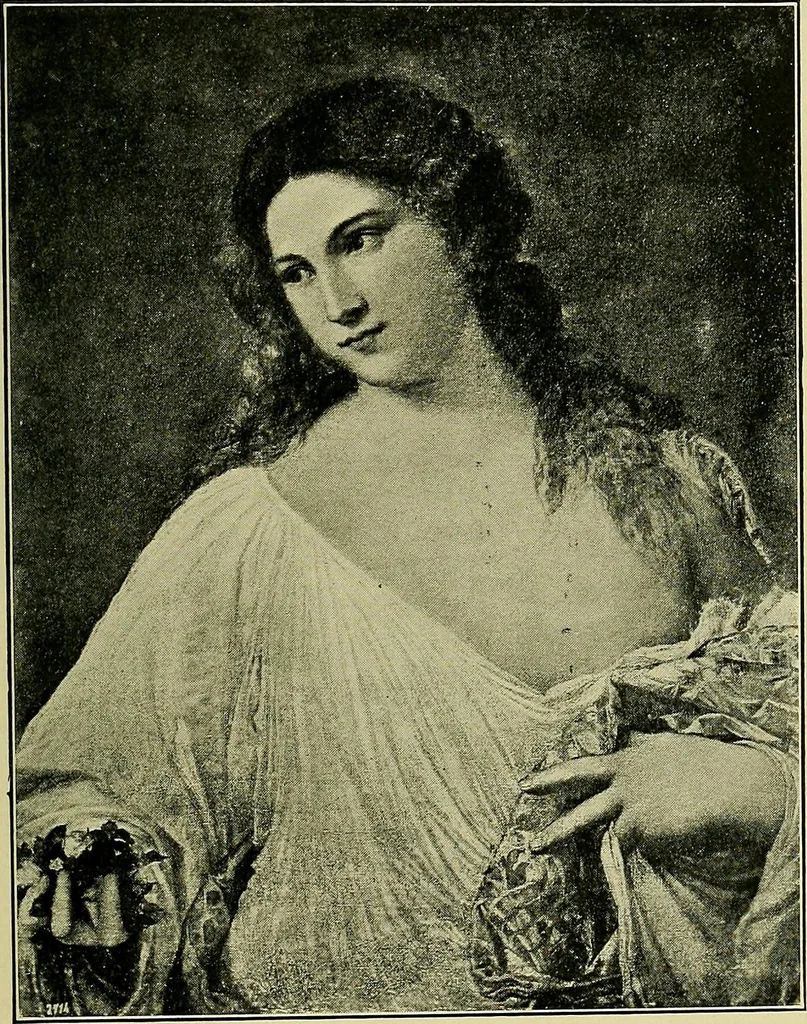 An illustration from Sketches of great painters for young people, 1902, leaf 108