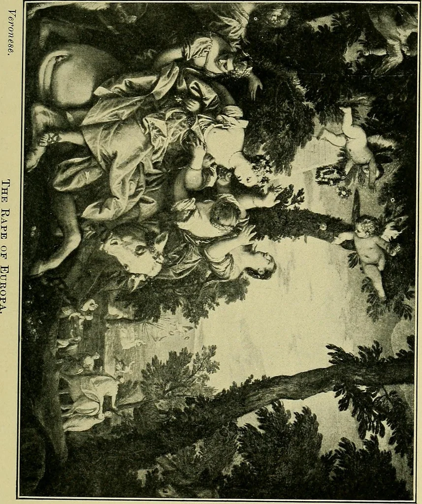 An illustration from Sketches of great painters for young people, 1902, leaf 126