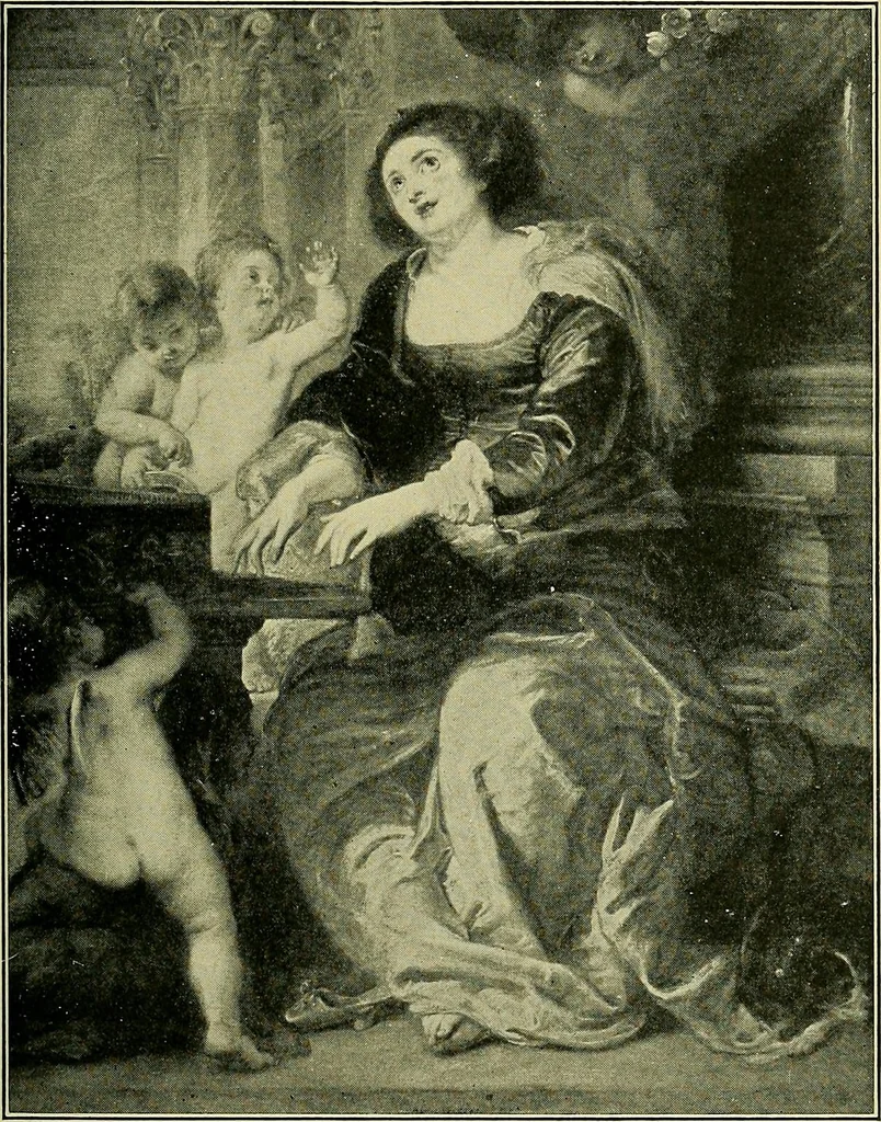 An illustration from Sketches of great painters for young people, 1902, leaf 152
