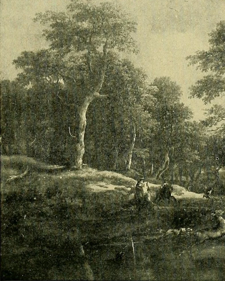An illustration from Sketches of great painters for young people, 1902, leaf 168