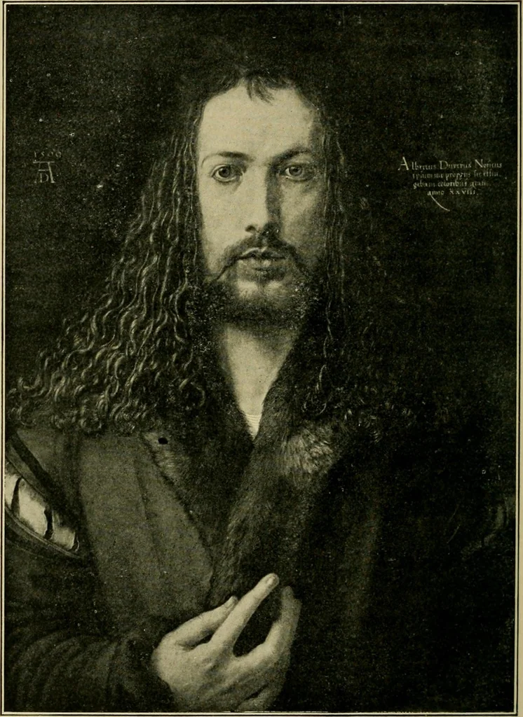 An illustration from Sketches of great painters for young people, 1902, leaf 187