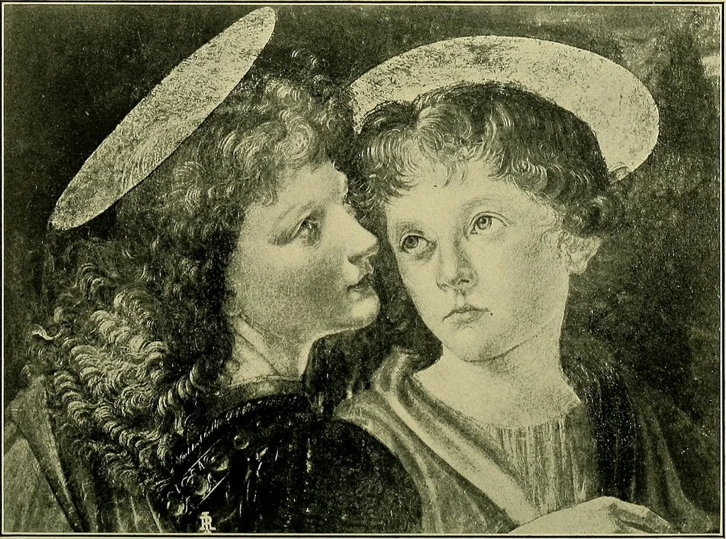 An illustration from Sketches of great painters for young people, 1902, leaf 50