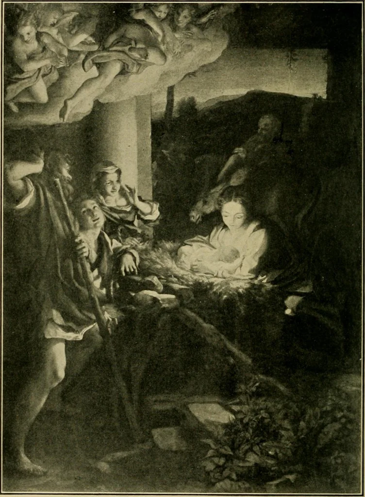 An illustration from Sketches of great painters for young people, 1902, leaf 7