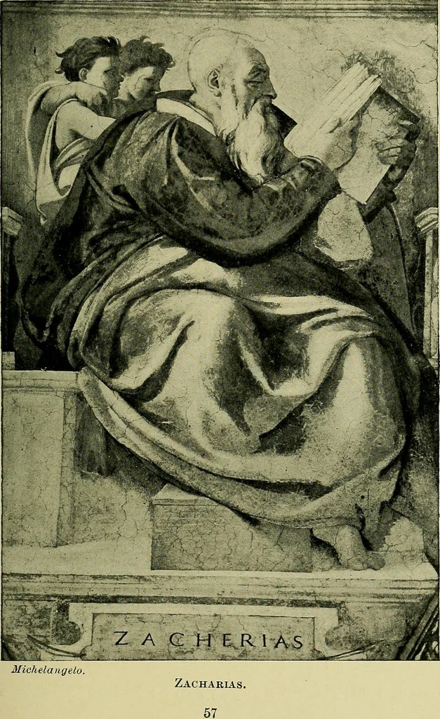 An illustration from Sketches of great painters for young people, 1902, leaf 74