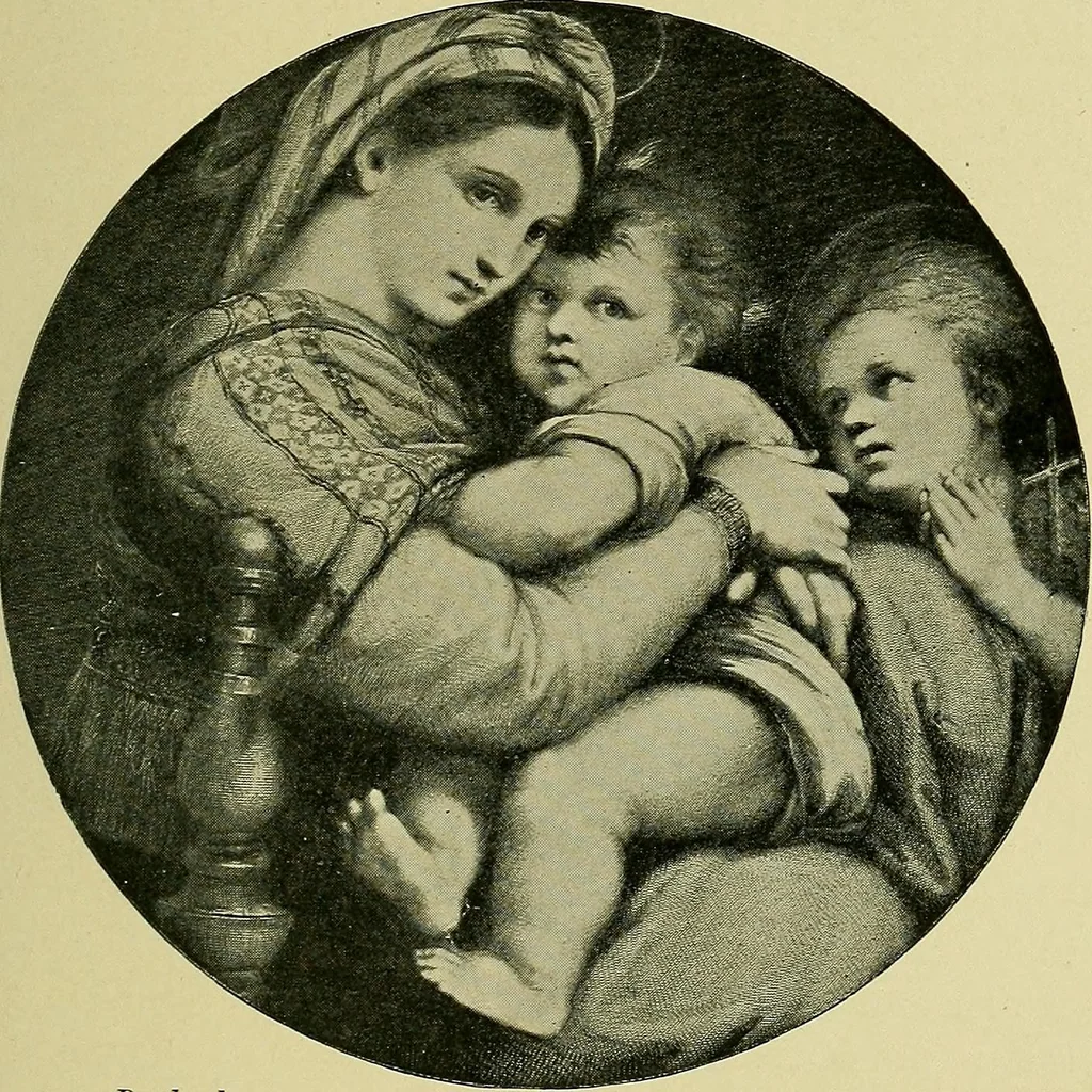 An illustration from Sketches of great painters for young people, 1902, leaf 84