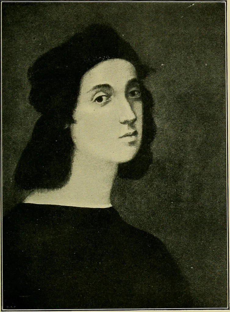 An illustration from Sketches of great painters for young people, 1902, leaf 90