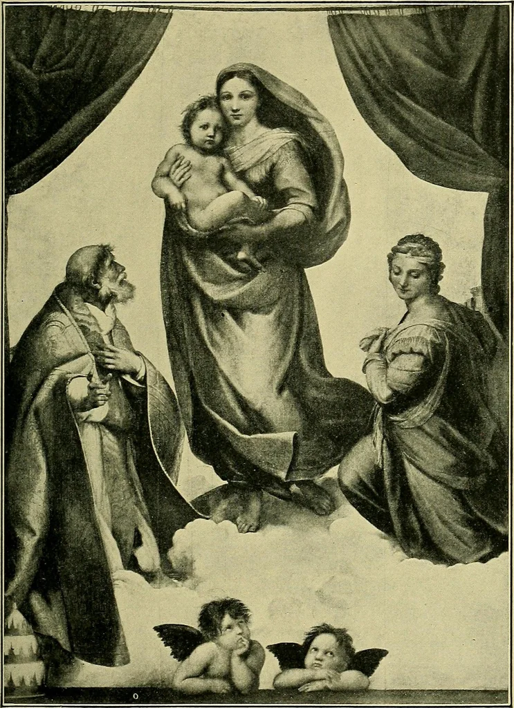 An illustration from Sketches of great painters for young people, 1902, leaf 94
