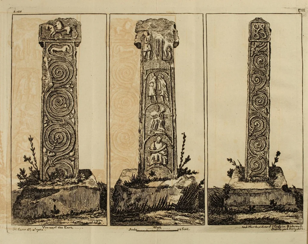 An illustration from Sketch of a tour into Derbyshire and Yorkshire : including part of Buckingham, Warwick, Leicester, Nottingham, Northampton, Bedford, and Hertford-shires, 1783, leaf 172