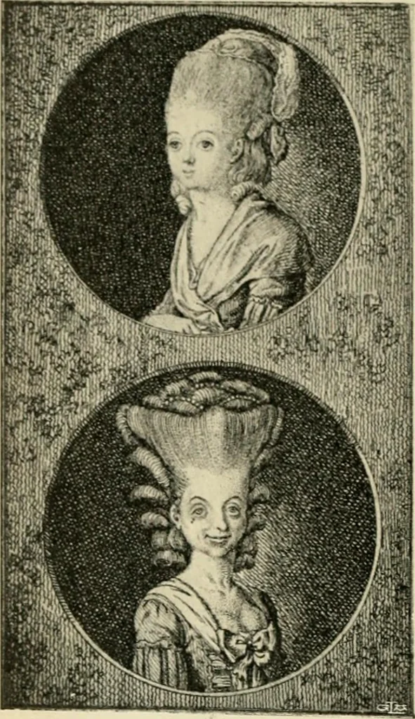 An illustration from Skämtbilden och dess historia i konsten, 1910, leaf 107