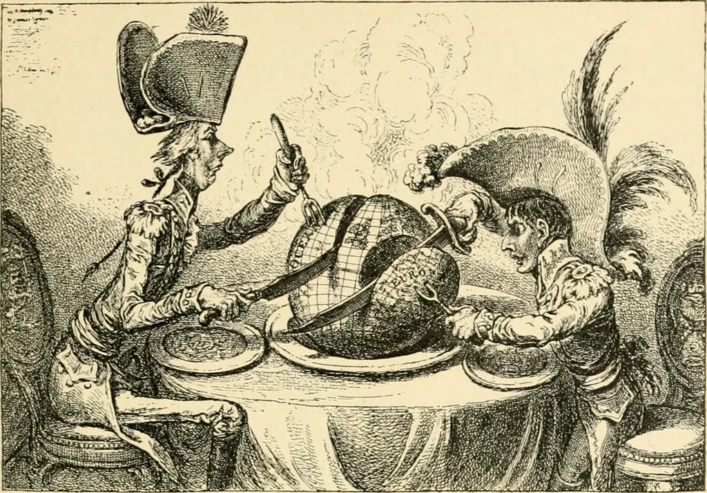 An illustration from Skämtbilden och dess historia i konsten, 1910, leaf 118