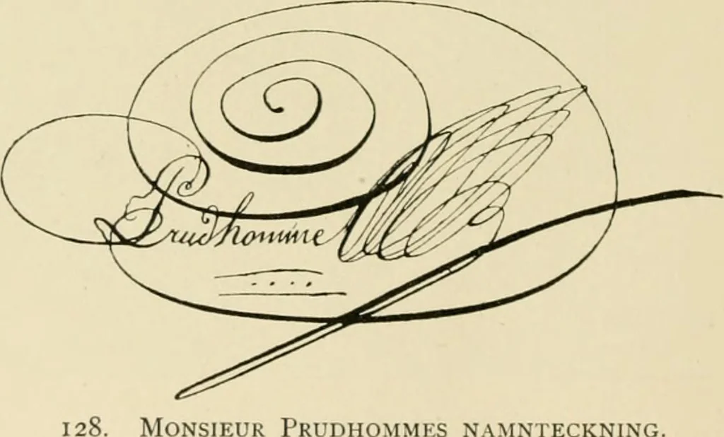An illustration from Skämtbilden och dess historia i konsten, 1910, leaf 167