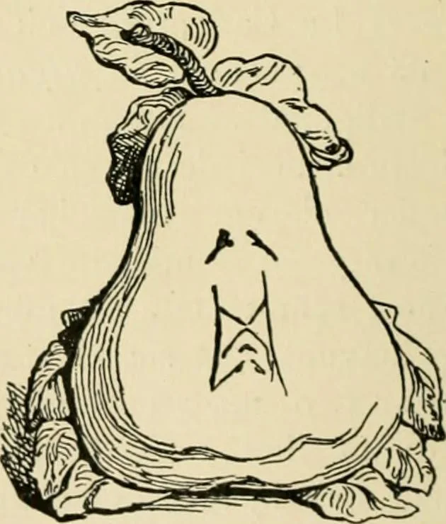 An illustration from Skämtbilden och dess historia i konsten, 1910, leaf 177