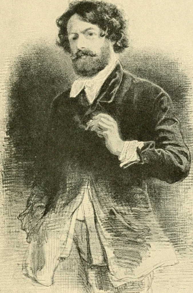 An illustration from Skämtbilden och dess historia i konsten, 1910, leaf 200