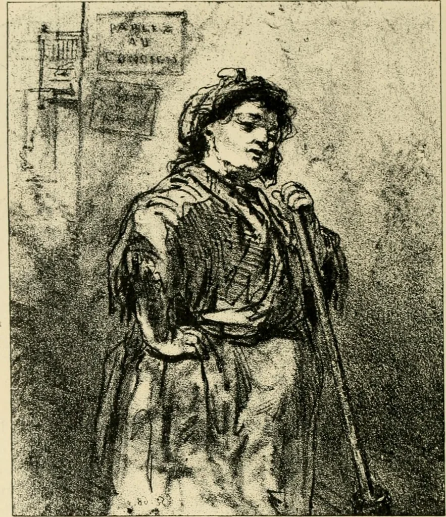 An illustration from Skämtbilden och dess historia i konsten, 1910, leaf 209