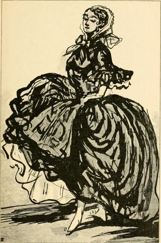 An illustration from Skämtbilden och dess historia i konsten, 1910, leaf 218