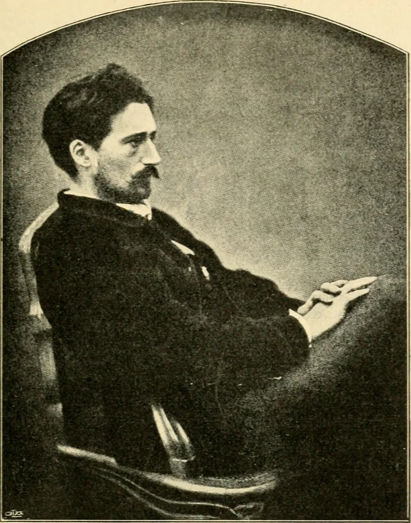 An illustration from Skämtbilden och dess historia i konsten, 1910, leaf 220