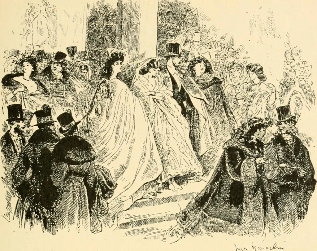 An illustration from Skämtbilden och dess historia i konsten, 1910, leaf 226