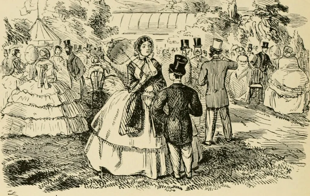 An illustration from Skämtbilden och dess historia i konsten, 1910, leaf 249