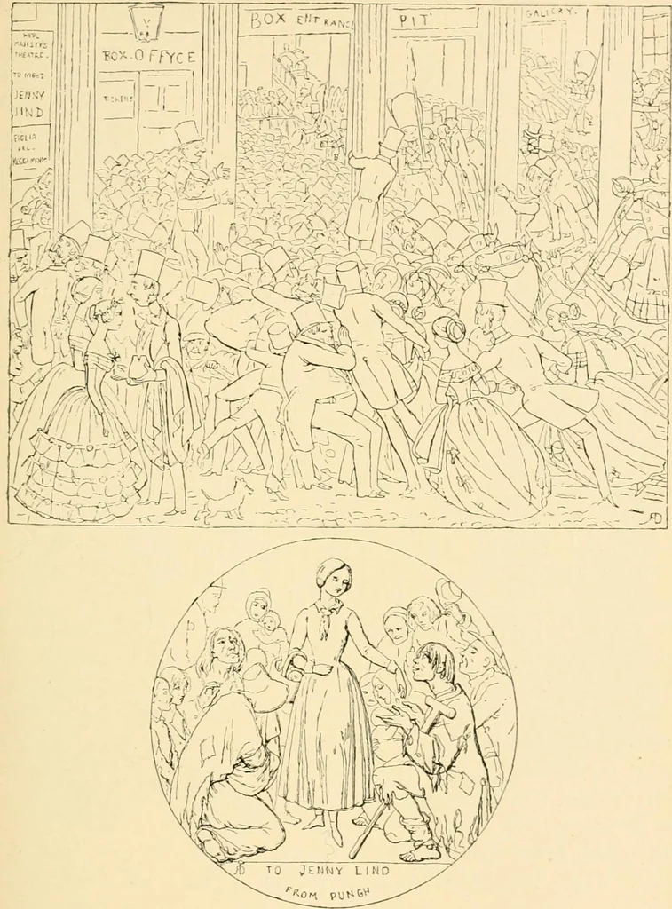 An illustration from Skämtbilden och dess historia i konsten, 1910, leaf 252