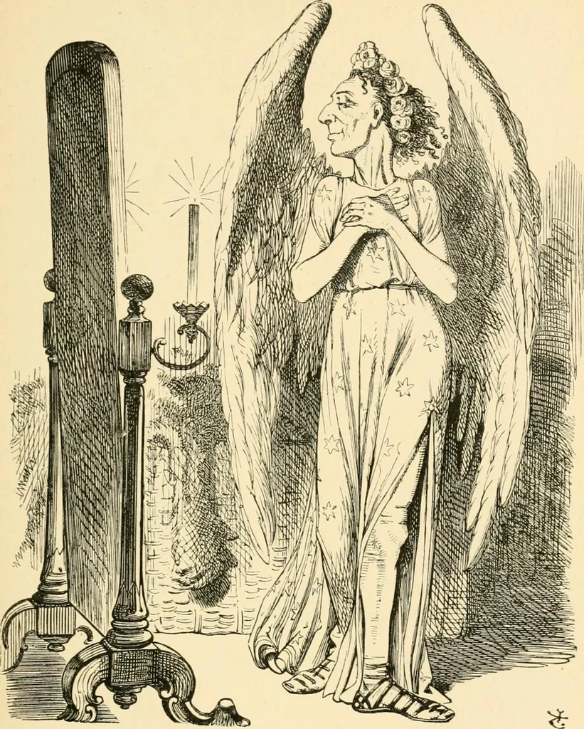 An illustration from Skämtbilden och dess historia i konsten, 1910, leaf 254
