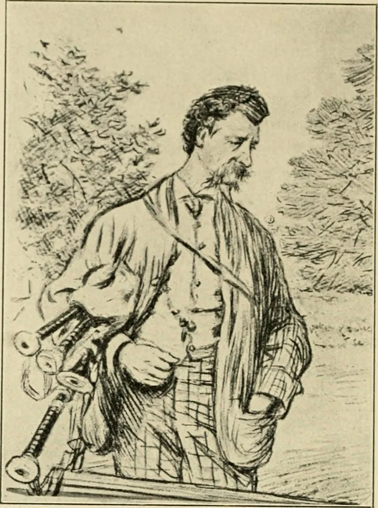 An illustration from Skämtbilden och dess historia i konsten, 1910, leaf 259
