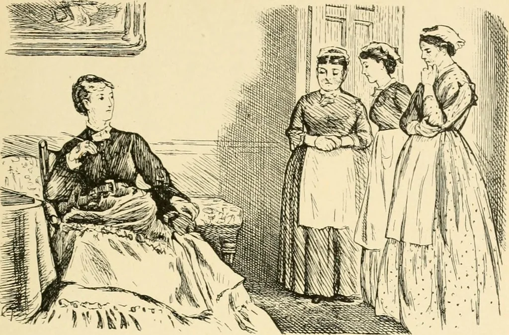 An illustration from Skämtbilden och dess historia i konsten, 1910, leaf 264